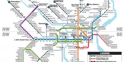 Metro Philadelphia kaart bekijken